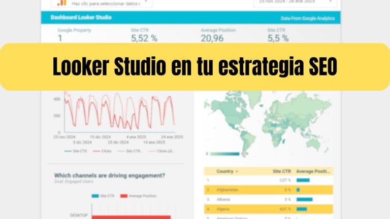 Dashboard de Looker Studio